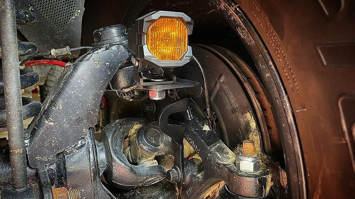 Load image into Gallery viewer, Jeep JK Steerable Knuckle Pod Light Mounts (2007-2018 Wrangler)

