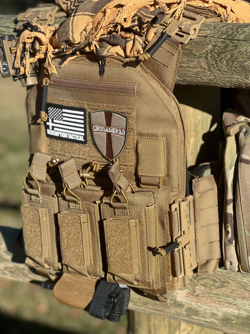 Load image into Gallery viewer, Redemption Tactical CRUSADER 2.0® V4 ARMOR FULL KIT COMBO PACKAGE LIGHTWEIGHT LEVEL IV  (2) 10x12 Front/Back Plates (2) 6x8 Side Plates (Level IV)
