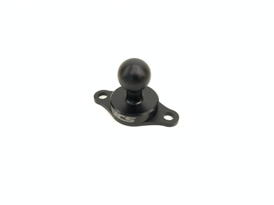 2 Hole AMPS Ball Mount - Matte