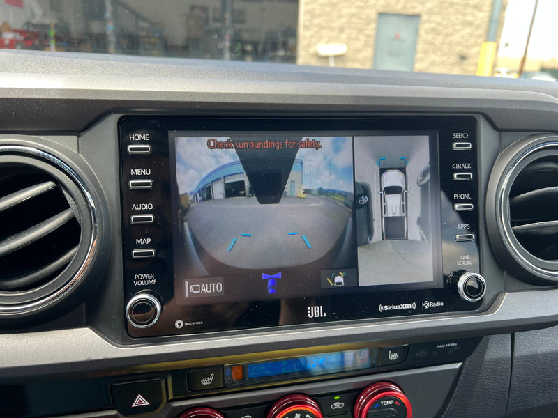 Load image into Gallery viewer, Front OEM Camera Mounting Bracket for Aftermarket TRD Pro Grille 2020 - 2023 Toyota Tacoma.

