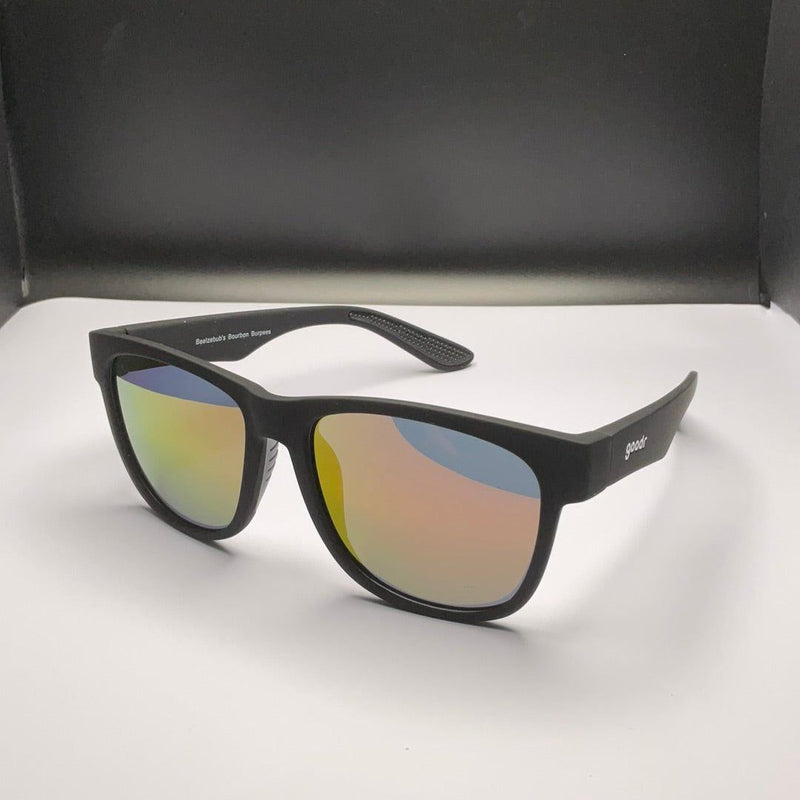 Load image into Gallery viewer, &quot;Beelzebub&#39;s Bourbon Burpees” BFG Premium Sunglasses
