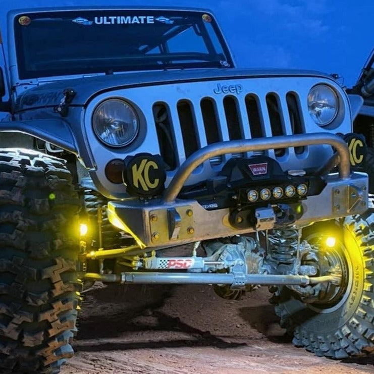 Load image into Gallery viewer, Dana/Spicer "Ultimate Dana 60" Steerable Knuckle Pod Light Mounts
