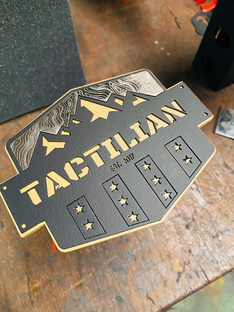 Load image into Gallery viewer, Tactilian Trailer Hitch Cover
