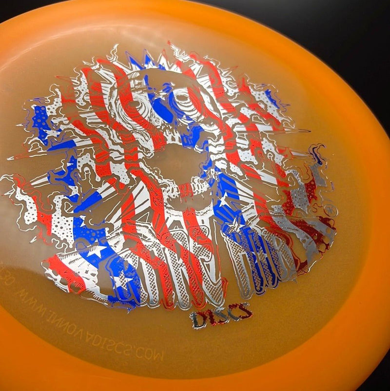 Load image into Gallery viewer, Color Glow Sabot - First Run Recon - Custom Rare Air Discs Stamp
