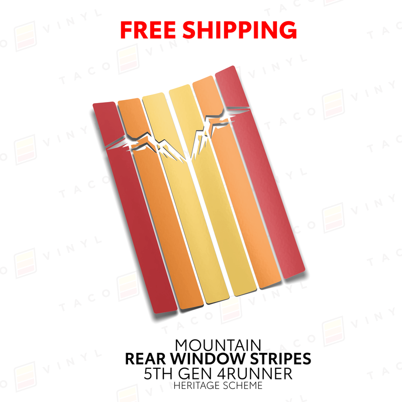 Load image into Gallery viewer, 4Runner Rear Window Stripes
