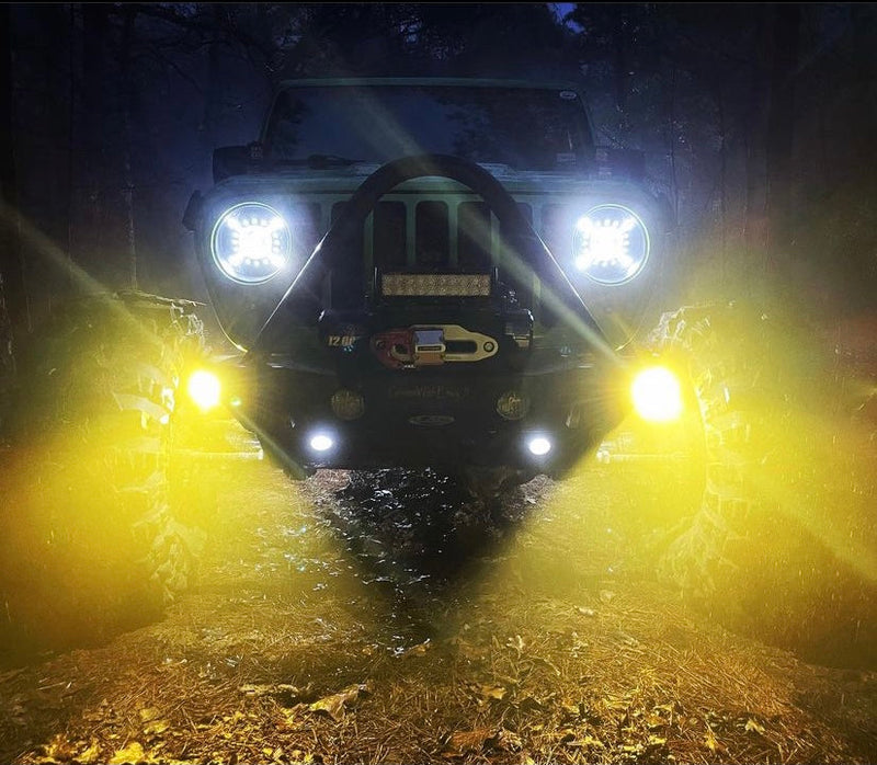 Load image into Gallery viewer, Jeep JL / JT Steerable Knuckle Pod Light Mounts (2018+ Gladiator/Wrangler)
