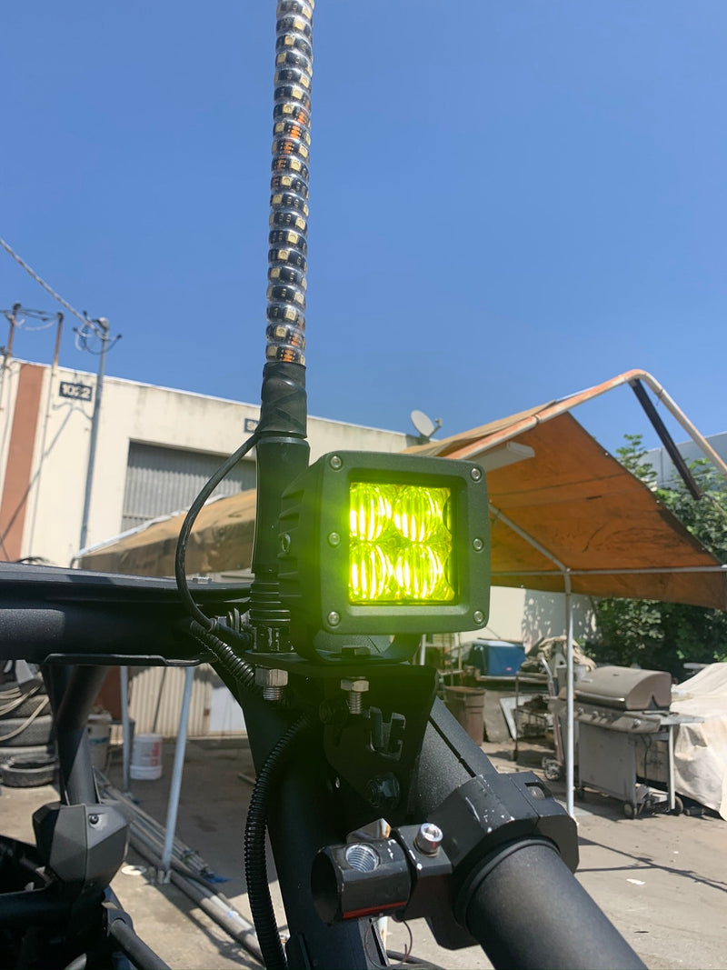 Load image into Gallery viewer, Can-Am X3 Rear Chase Light &amp; Whip Mount Made In USA
