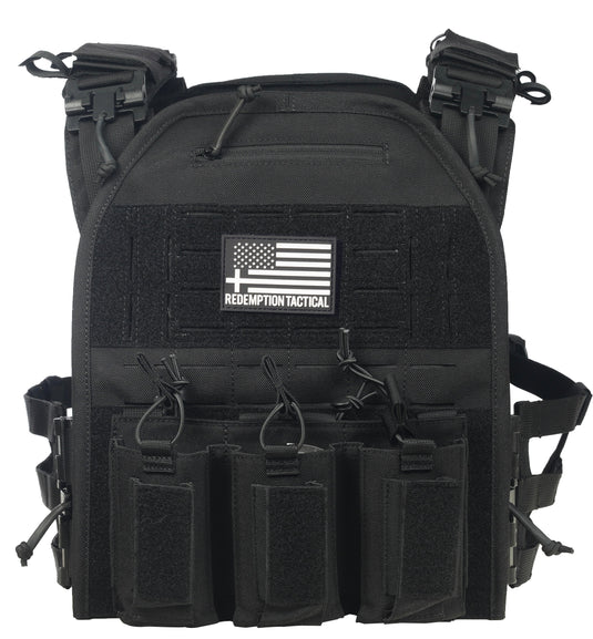 BIG BOY Crusader 2.0 XL Armor COMBO PACKAGE LIGHTWEIGHT LEVEL IV (2) XL Ceramic Front/Back Plates