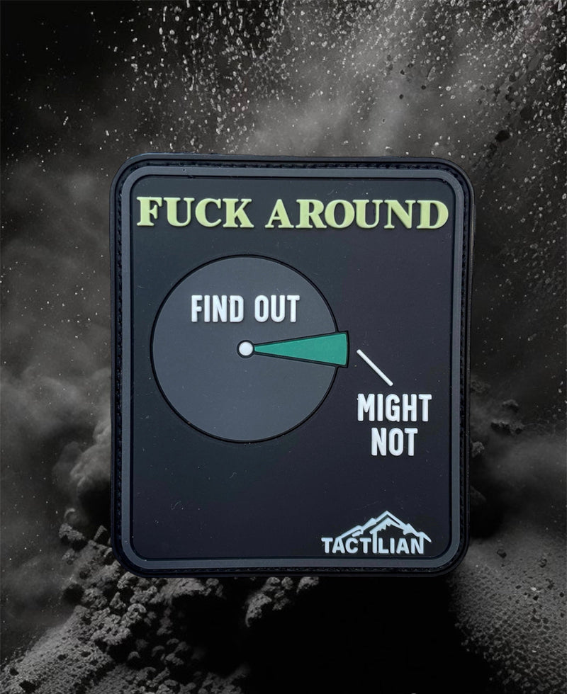 Load image into Gallery viewer, “FAFO” F*ck Around Find Out PVC Patch
