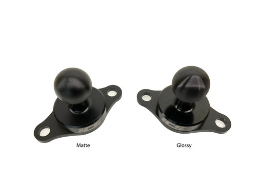 2 Hole AMPS Ball Mount - Matte