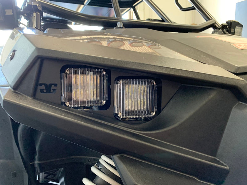 Load image into Gallery viewer, 2014+ RZR XP1000 Headlight Pod Conversion Headlight Mounts
