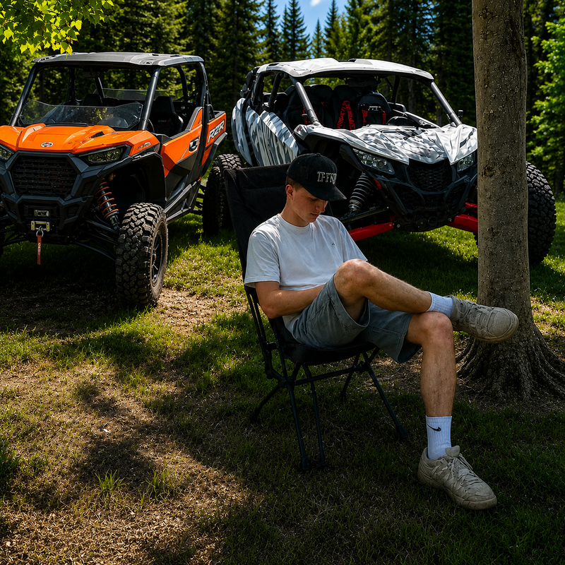 Load image into Gallery viewer, UTVMA Trail Lounger with Roll Cage Bag
