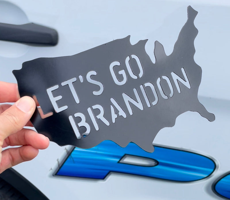 Load image into Gallery viewer, Let’s Go Brandon USA Vehicle Magnet
