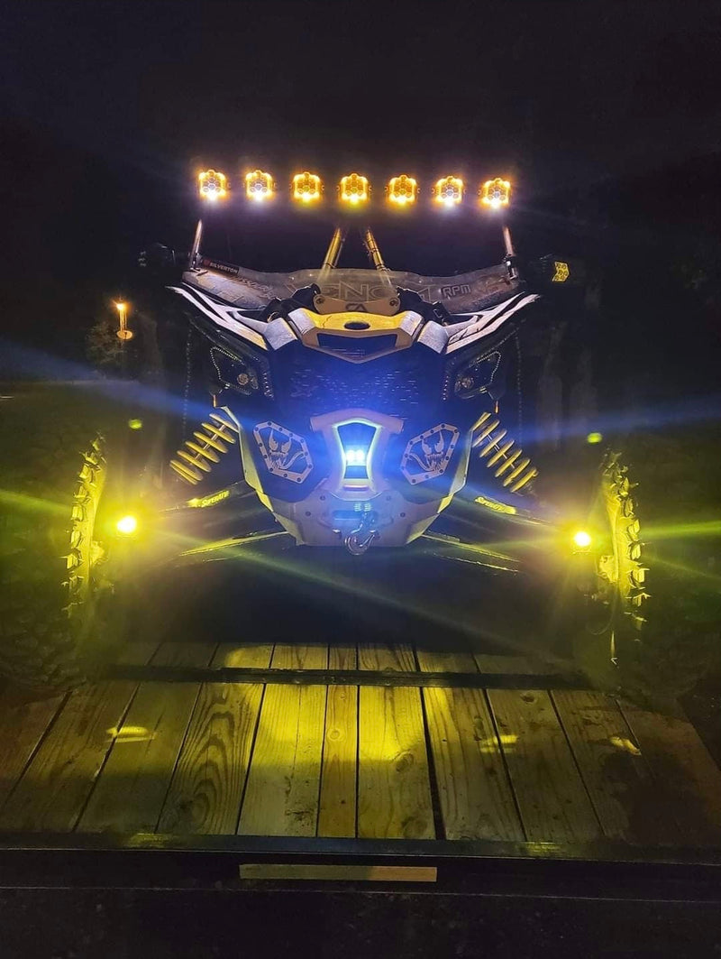 Load image into Gallery viewer, Can Am Maverick X3 Steerable Knuckle Pod Light Mounts (2017-2022)
