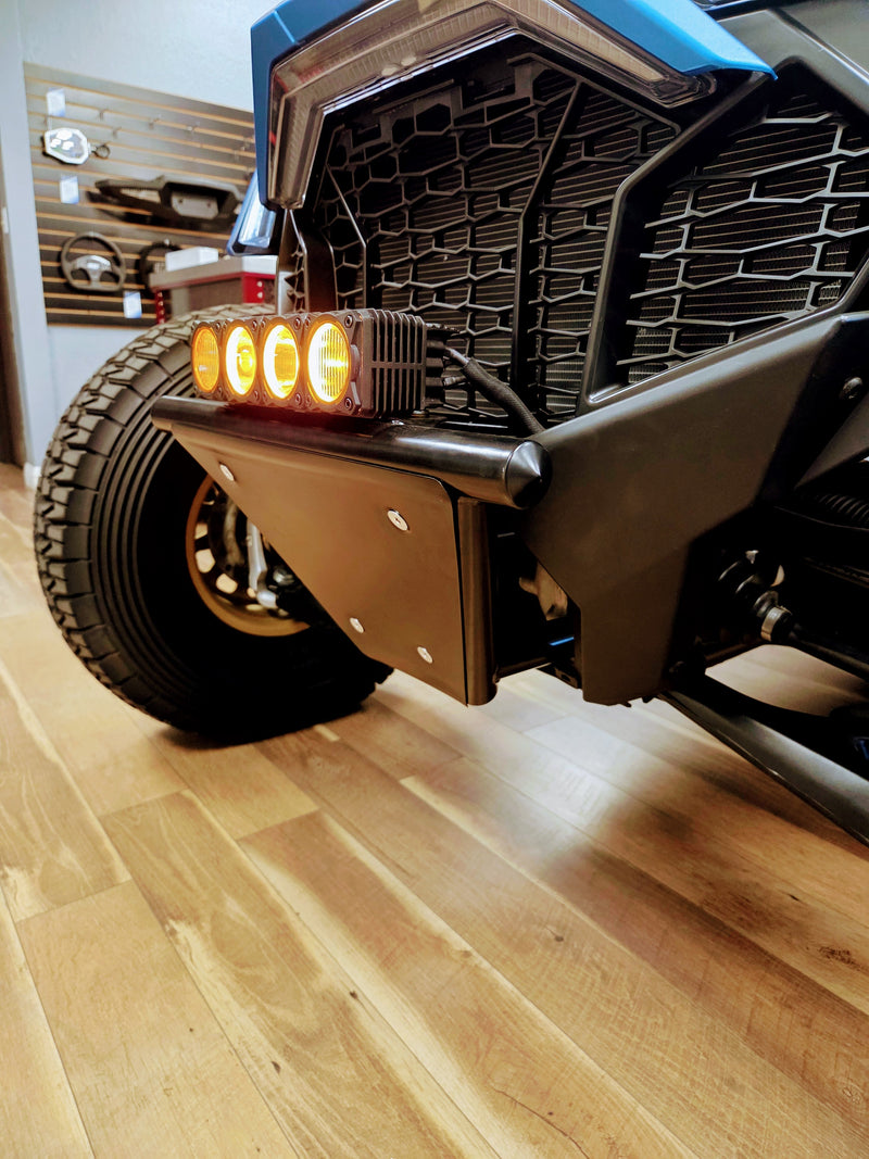 Load image into Gallery viewer, UTV Speed Polaris Pro R Flat Top Front Bumper
