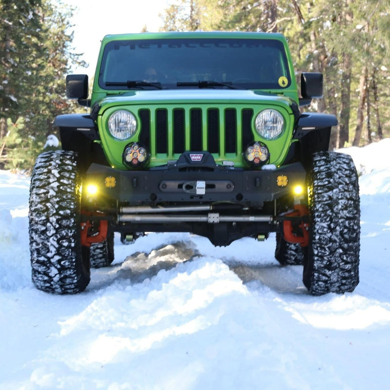 Load image into Gallery viewer, Dana 60 "Kingpin" &amp; "Fusion 4x4" Steerable Knuckle Light Mounts
