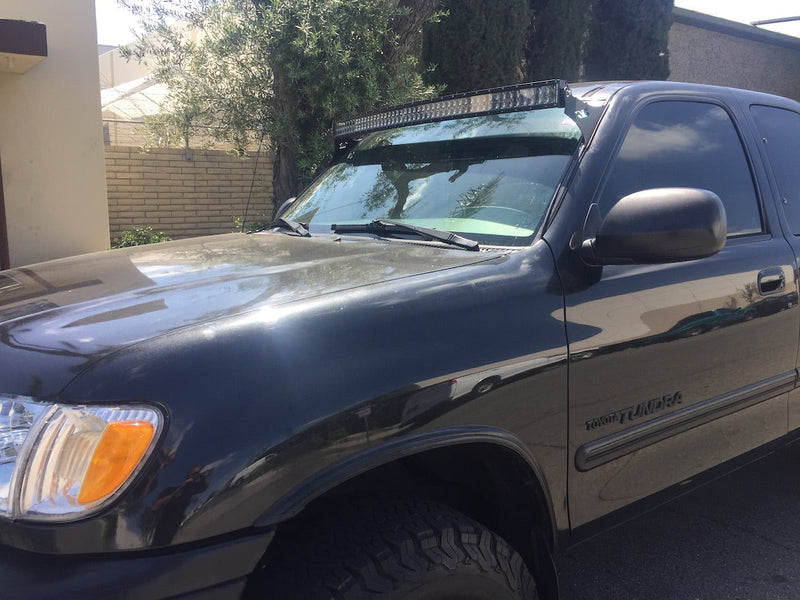 Load image into Gallery viewer, 2000 - 2006 Toyota Tundra Access Cab 50&quot; Curved LED Light Bar Roof Mounts
