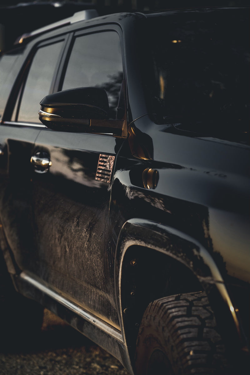 Load image into Gallery viewer, Woodland Ghost Camo American Flag Magnets - Camouflage
