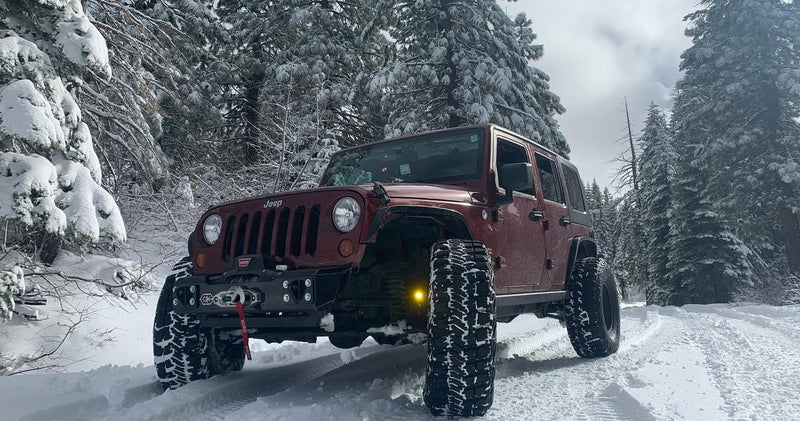 Load image into Gallery viewer, Jeep JK Steerable Knuckle Pod Light Mounts (2007-2018 Wrangler)
