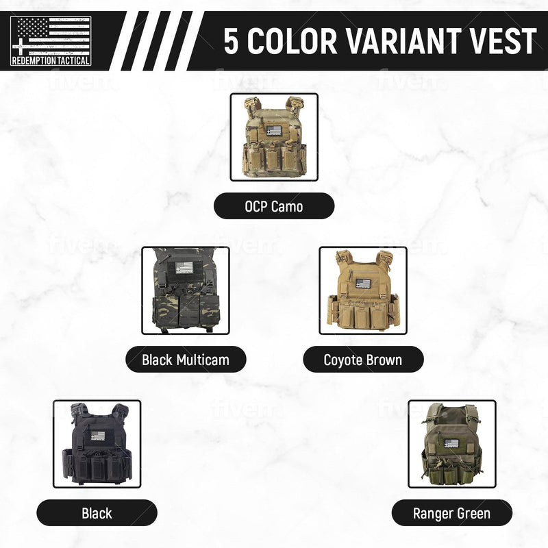 Load image into Gallery viewer, Redemption Tactical "CRUSADER 2.0"® V4 Vest

