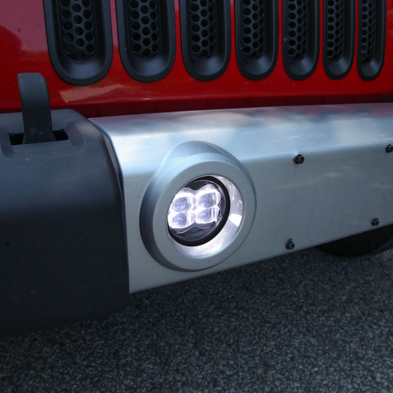 Load image into Gallery viewer, CR-Series Performance LED Fog Light Upgrade Kit - Jeep Wrangler JK, JL &amp; Gladiator JT
