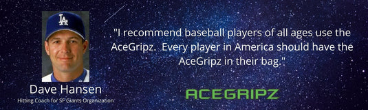 THICK GRIPS - INCREASE EXIT VELOCITY & Bat Speed YOUTH MODEL-  Small Straight Handle- 40mm