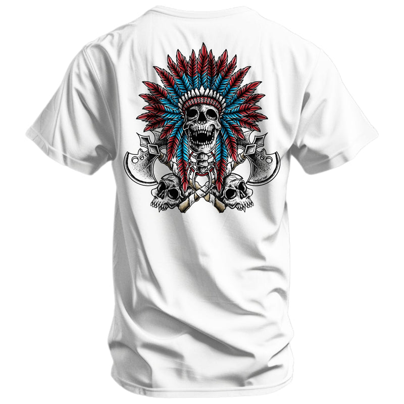 Load image into Gallery viewer, Warrior Spirit Indian Head Men&#39;s T-Shirt
