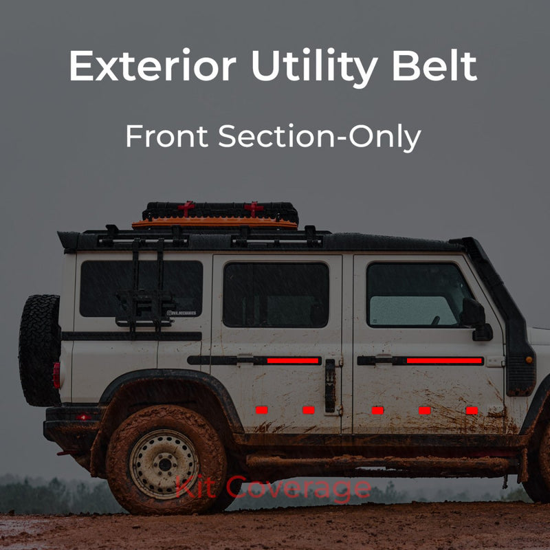 Load image into Gallery viewer, INEOS Grenadier: Exterior Utility Belt - Front Section-Only

