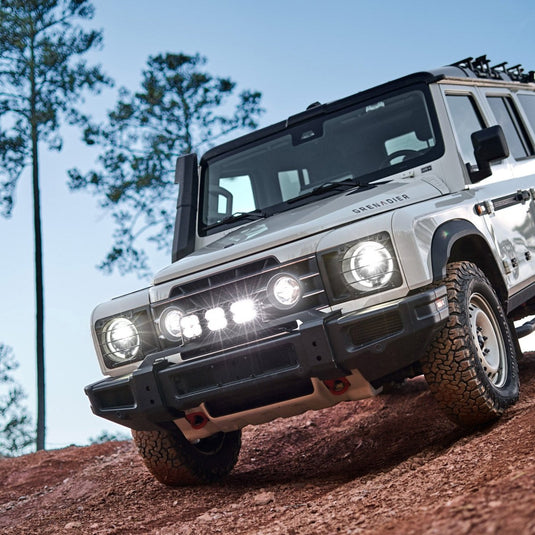 INEOS Grenadier: Front Bumper Light Mount