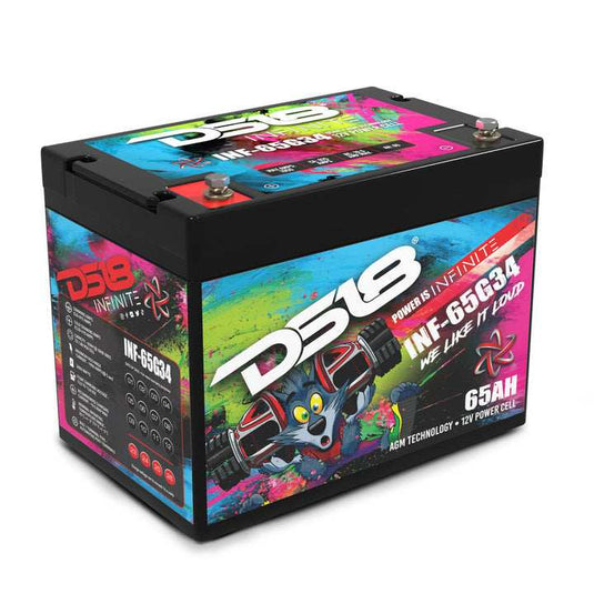 INF-65G34AH INFINITE 65 AH 2000 Watts AGM Group 34 Power Cell 12 Volt Battery - Skoutley Outdoors LLC