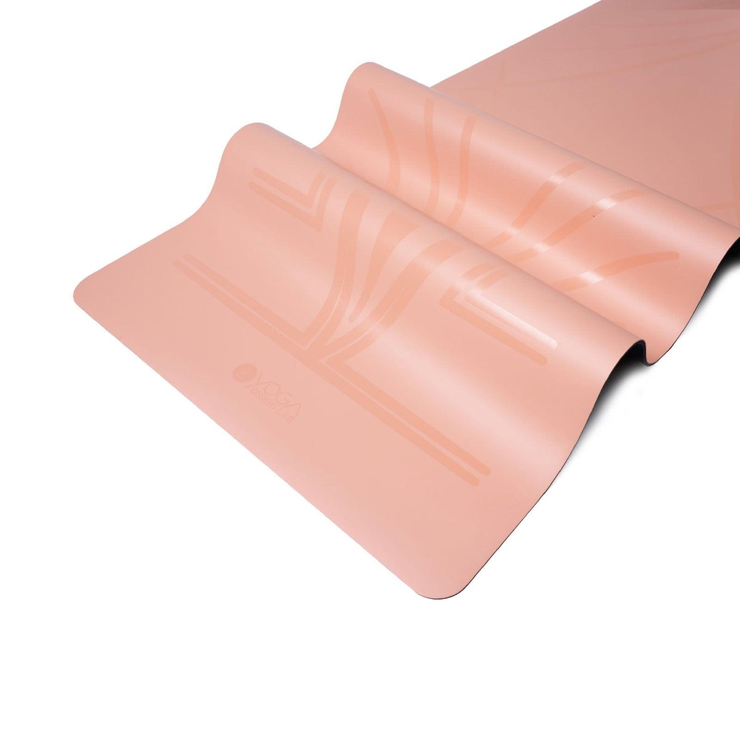 Infinity Yoga Mat - Diamond Align Coral