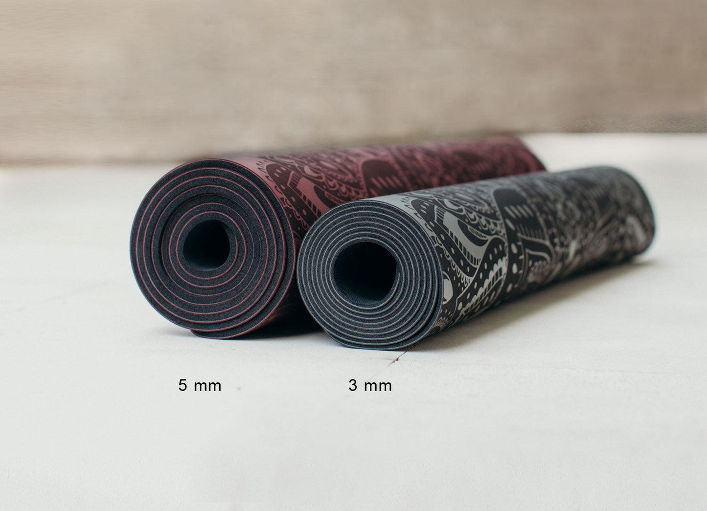 Infinity Yoga Mat - Mandala Rose