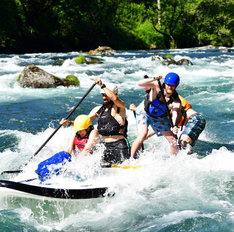 Load image into Gallery viewer, PreSale Inflatable Party Multi Person Paddle Board 14&#39;x54&#39;
