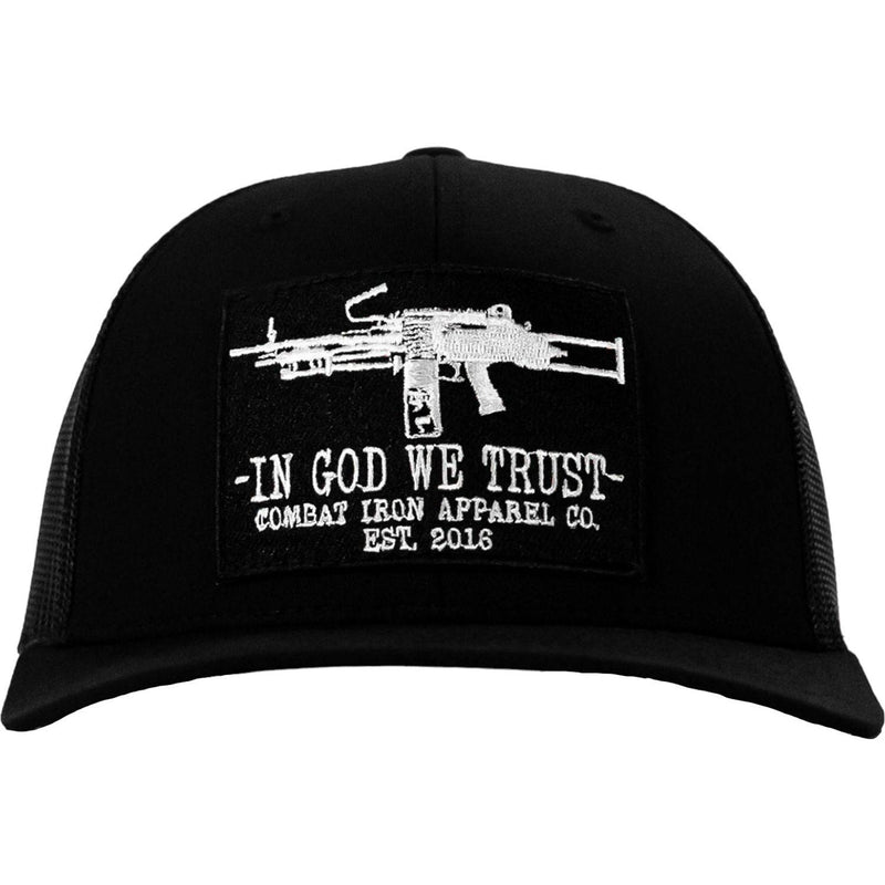 Load image into Gallery viewer, In God We Trust Patch Snapback Hat
