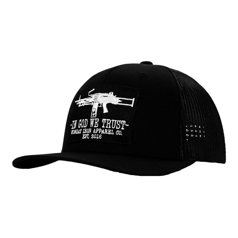 Load image into Gallery viewer, In God We Trust Patch Snapback Hat

