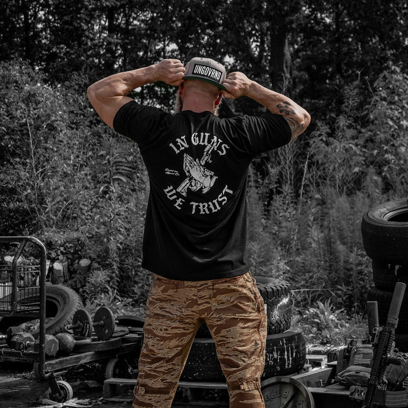 Load image into Gallery viewer, In Guns We Trust Men&#39;s T-Shirt
