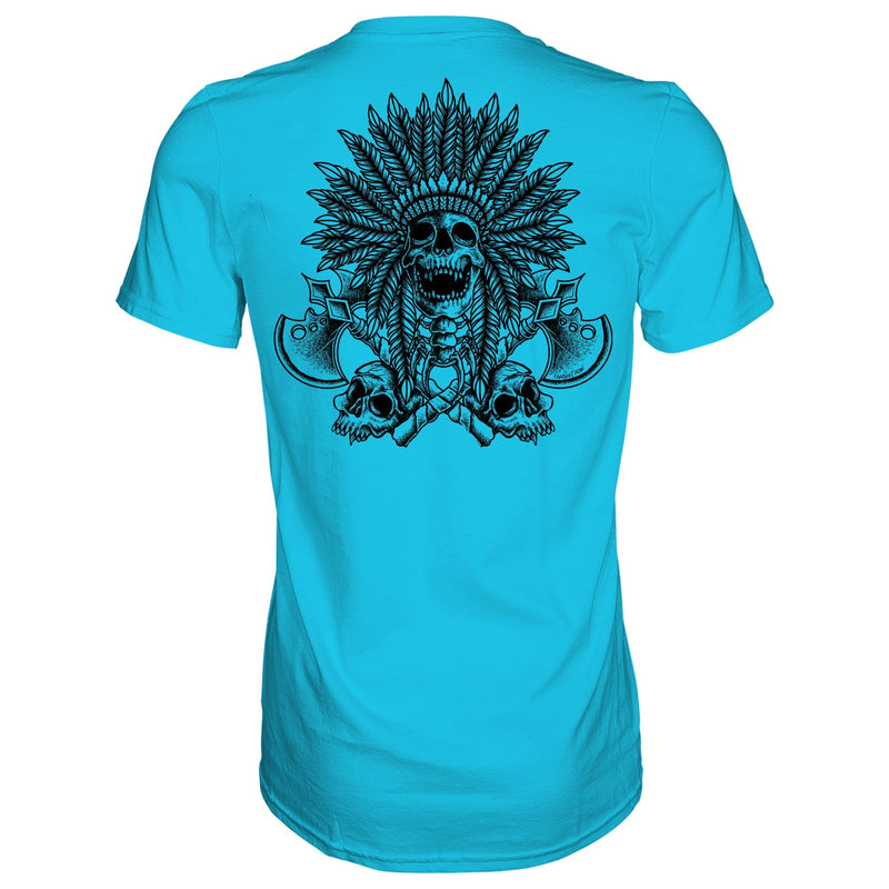 Load image into Gallery viewer, Warrior Spirit Indian Head Men&#39;s T-Shirt

