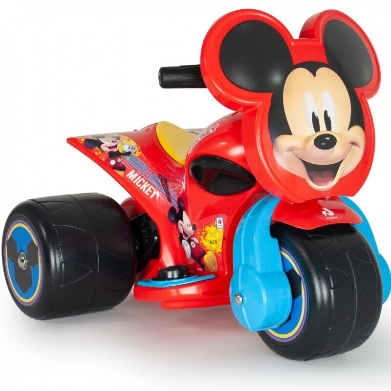 Load image into Gallery viewer, INJUSA Mickey Mouse Samurai Tricycle Ride-On with 6V Battery for Kids
