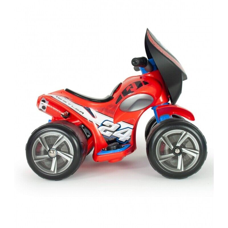 Load image into Gallery viewer, INJUSA Quad Wrestler 6V Red - Perfect Ride for Kids up to 25kg
