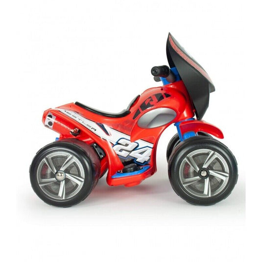 INJUSA Quad Wrestler 6V Red - Perfect Ride for Kids up to 25kg