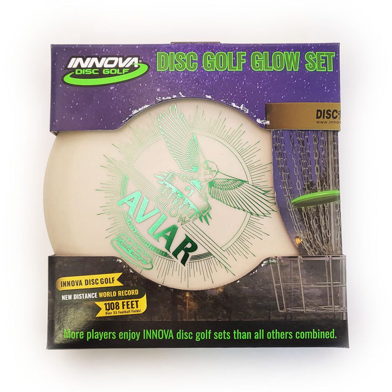 Load image into Gallery viewer, Glow Disc Golf Starter Set - 3 Glow Discs
