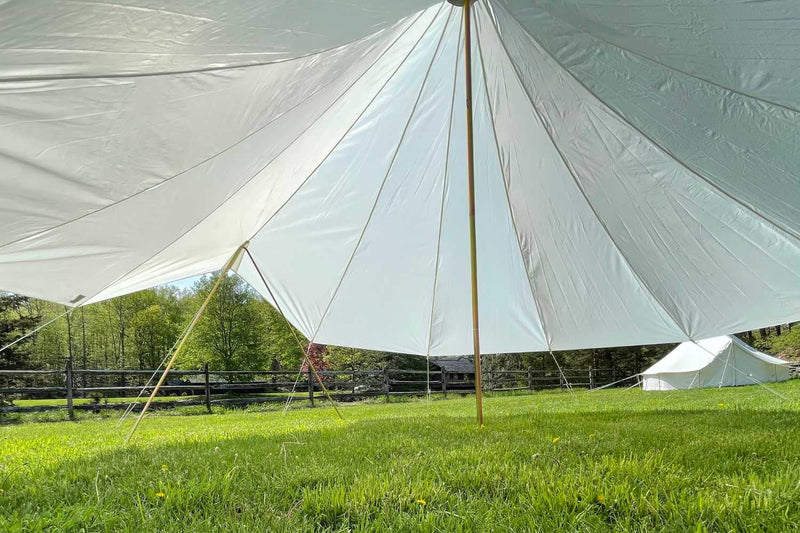 Load image into Gallery viewer, Double-Door Bell Tent Fly Cover Shield  | 5M (16 ft)
