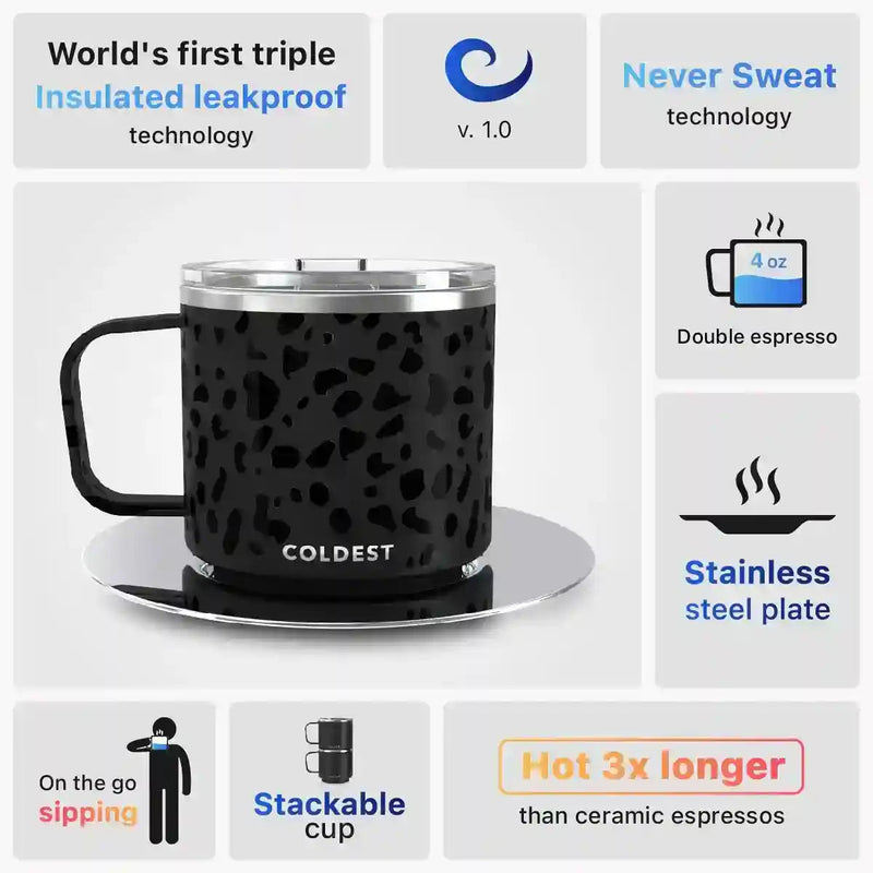 Load image into Gallery viewer, Insulated Espresso Cup by Coldest
