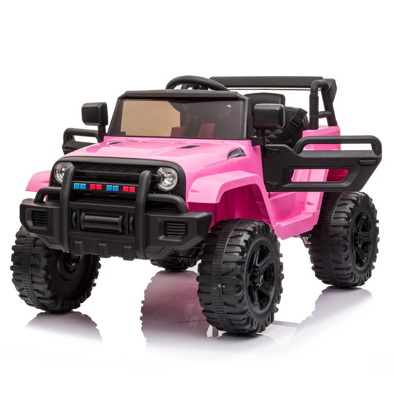 Load image into Gallery viewer, Interactive 12V Electric Ride On Truck for Kids with 3 Modes, Lights, Music, and Remote Control
