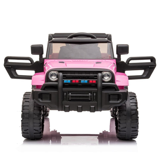 Interactive 12V Electric Ride On Truck for Kids with 3 Modes, Lights, Music, and Remote Control