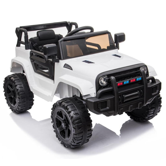 Interactive 12V Electric Ride On Truck for Kids with 3 Modes, Lights, Music, and Remote Control