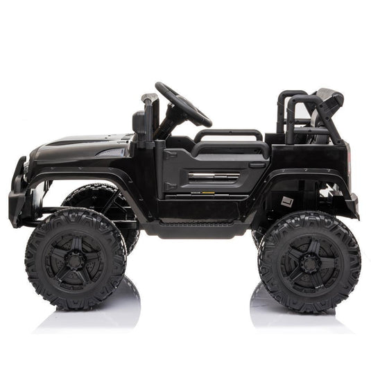 Interactive 12V Electric Ride On Truck for Kids with 3 Modes, Lights, Music, and Remote Control