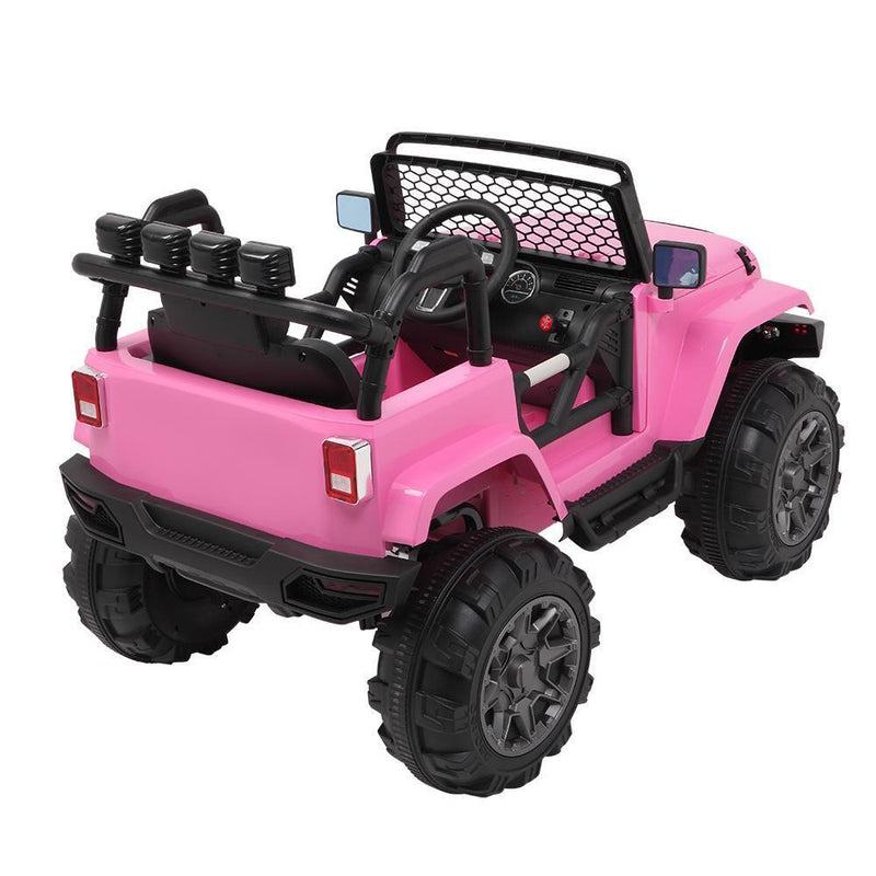 Load image into Gallery viewer, Interactive 12V Pink Ride On Car for Kids with Music and Remote Control
