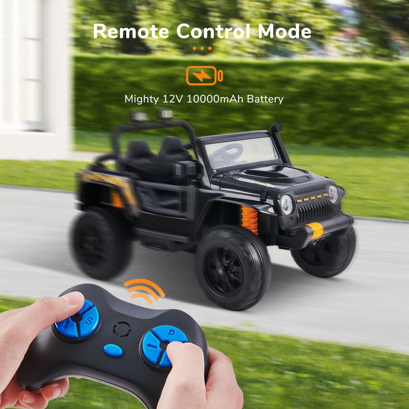 Load image into Gallery viewer, Interactive 12V Ride-On Truck for Kids with Remote Control, LED Lights, and Music
