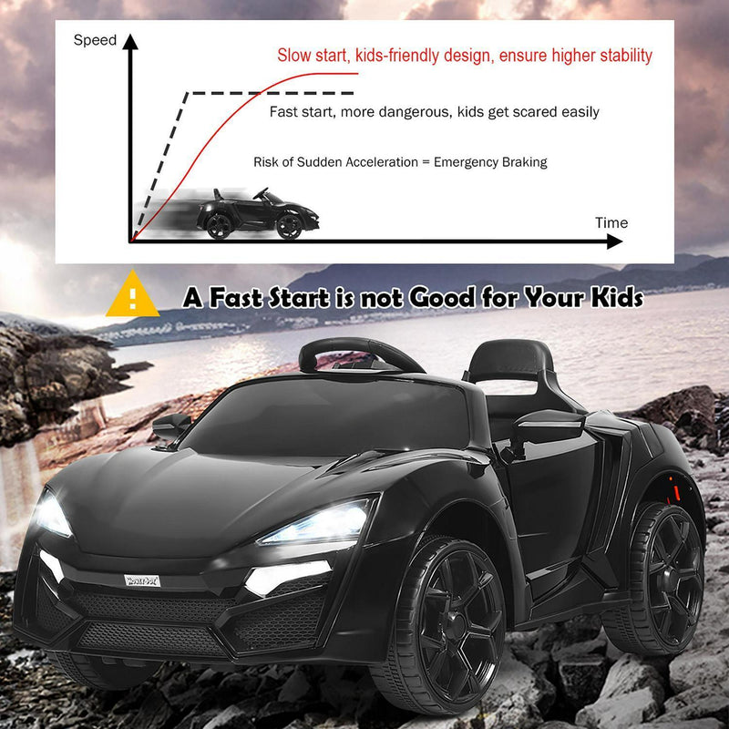 Load image into Gallery viewer, Interactive 2.4G RC Electric Car for Kids with Lights, MP3 Player, and Openable Doors - 12V
